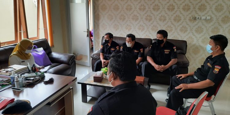 Senkom Mitra Polri Laweyan Beraudensi Kecamat