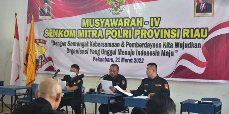 Senkom Mitra Polri Riau Adakan Musprov ke – IV