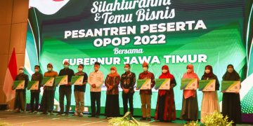 Ponpes Wali Barokah Hadiri Undangan acara Temu Bisnis One Pesantren One Product Jawa Timur 2022