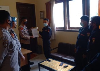 Senkom Mitra Polri Ber Audensi Ke Polsek Balik Bukit