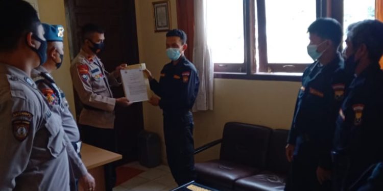 Senkom Mitra Polri Ber Audensi Ke Polsek Balik Bukit