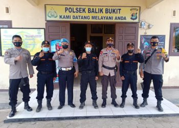 Senkom Mitra Polri Ber Audensi Ke Polsek Balik Bukit