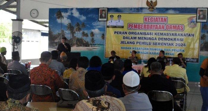 Senkom Mitra Polri Menghadiri Undangan Badan Kesbangpol  Kabupaten Karanganyar
