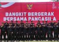 Senkom Mitra Polri Perkokoh Ideologi Pancasila Dengan Mengikuti Upacara Peringatan Hari Kesaktian Pancasila
