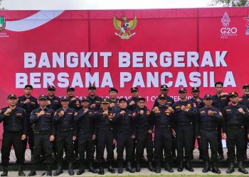 Senkom Mitra Polri Perkokoh Ideologi Pancasila Dengan Mengikuti Upacara Peringatan Hari Kesaktian Pancasila