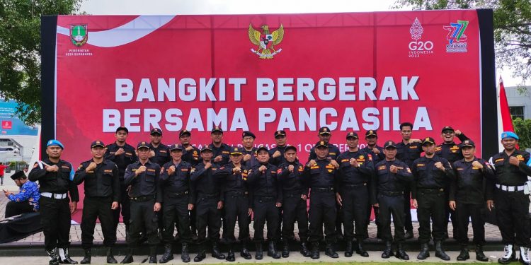 Senkom Mitra Polri Perkokoh Ideologi Pancasila Dengan Mengikuti Upacara Peringatan Hari Kesaktian Pancasila