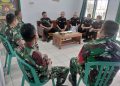 Danramil Ajak Senkom Mitra Polri Pererat Persatuan  Kesatuan Dan Bineka Tunggal Ika