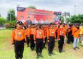 Senkom Mitra Polri Kudus Ikut  Apel Kesiap Siagaan Penanggulangan Bencana