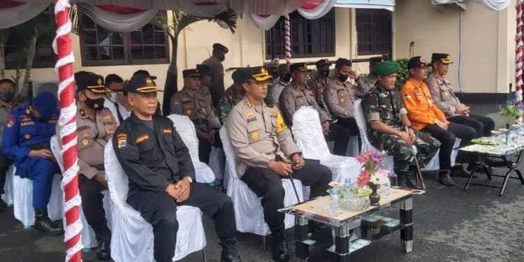Senkom Batola Hadiri Gelar Pasukan Penanganan Bencana