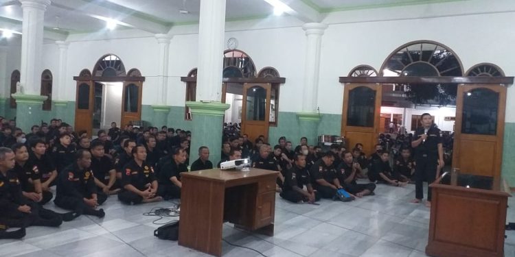 Ratusan Personil  Senkom  Kecamatan Banjarsari  Antusias  Menerima Materi Peningkatan Kapasitas Anggota