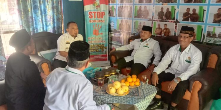 Pimpinan Cabang LDII Sungkai Utara Audiensi ke  Camat