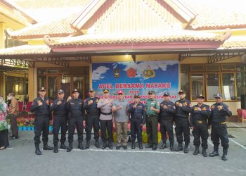 Senkom Mitra Polri Ikut Dalam Apel Kesiapan Pengamanan Hari Besar Dan Tahun Baru 2023