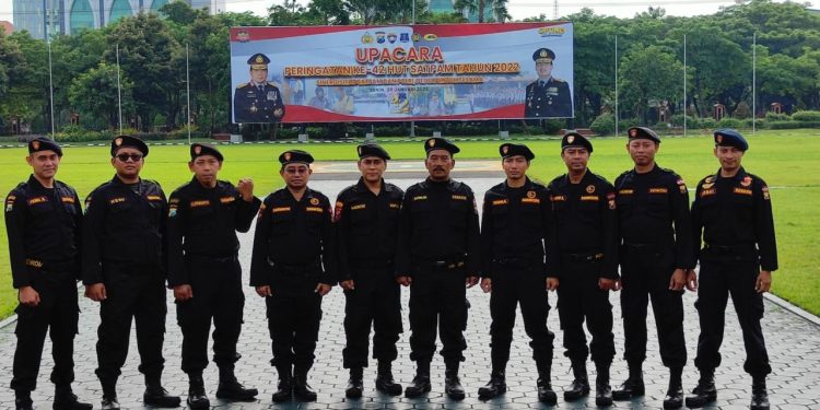 Senkom Mitra Polri Sidoarjo Hadiri HUT Satpam Ke 42