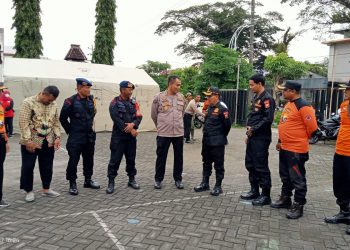 Ketua Umum Senkom Mita Polri Peduli Siap Sigap Membantu Logistik dan Tenda
