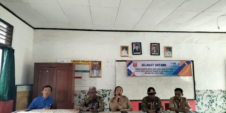 KKG Zona 3 Kecamatan Pagar Dewa Adakan Pertemuan Reorganisasi Kepengurusan