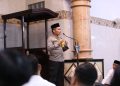 Kapolres Nganjuk Helat Cangkrukan Kamtibmas di Ponpes Al Ubaidah Kertosono