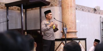 Kapolres Nganjuk Helat Cangkrukan Kamtibmas di Ponpes Al Ubaidah Kertosono