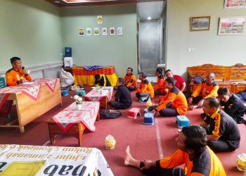 Gunung Merapi Erupsi, Senkom Mitra Polri Magelang Adakan Koordinasi