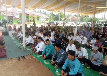 Warga LDII Kecamatan Sungkai Utara Hadiri Pengajian Akbar