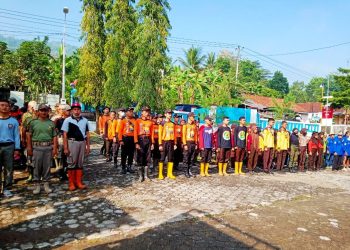 Senkom Rescue Banyumas Ikuti Penanaman Pohon Dalam Rangka Memperingati HUT Satpol PP ke-73