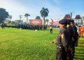 Senkom Mitra Polri Dilibatkan , Apel Gelar Pasukan Operasi Ketupat Progo 2023