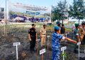 Kodim Brebes , Senkom dan Segenap Elemen Adakan Restorasi Mangrove di Pesisir Pantai Randusanga