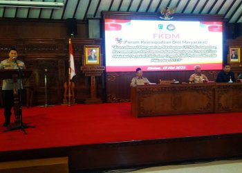 FKDM Klaten Gelar Koordinasi Penguatan Deteksi Dini Potensi Konflik Jelang Pilkades Serentak