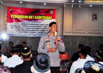 Puluhan Personel Senkom Sragen Ikuti Pembinaan Da’i Kamtibmas