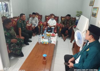 Danramil Ngaliyan Silaturahim dengan Pengurus PC LDII