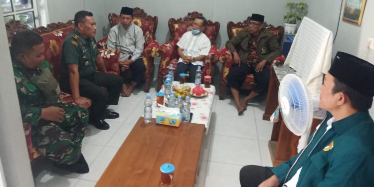 Danramil Ngaliyan Silaturahim dengan Pengurus PC LDII