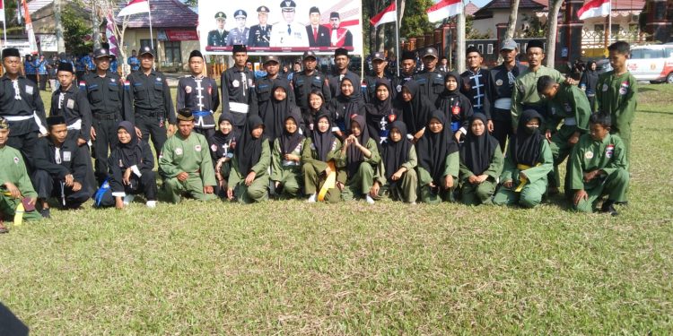Kebersamaan PERSINAS ASAD dan Perguruan Silat di Upacara HUT ke-78 RI