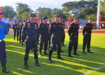 Senkom Mitra Polri Kota Solo Mengikuti Upacara HUT ke-78 RI, Bersama KGPAA Mangkunegoro X