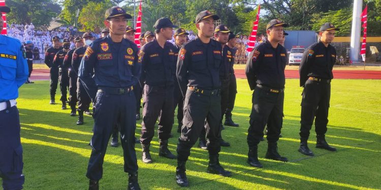 Senkom Mitra Polri Kota Solo Mengikuti Upacara HUT ke-78 RI, Bersama KGPAA Mangkunegoro X