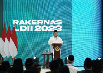 Prabowo Subiyanto Beri Materi Dalam Rakernas LDII 2023