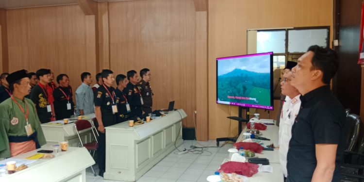 Senkom Mitra Polri Hadiri Undangan  Badan Kesbangpol dalam Peran Ormas dalam Cipta kondusif di Kab Lampung Barat