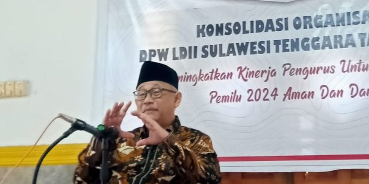 Konsolidasi LDII Sultra, Ketum Ingatkan Program Kerja yang Membumi