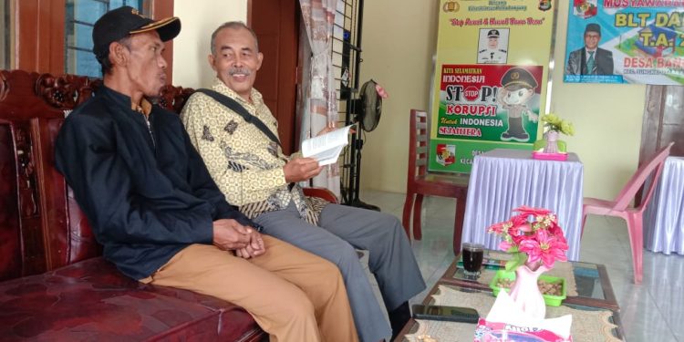 Silaturohim PAC LDII Bangun Jaya ke Kantor Desa