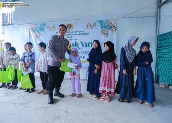 DPD LDII Kota Cilegon Memberikan Santunan Kepada Anak Yatim Piatu dan Dhuafa
