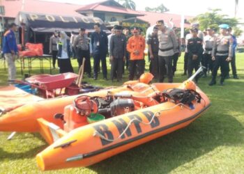 Senkom Mitra Polri Ikut Apel Kesiapan Tanggap Darurat Bencana Hidrometeorologi Tahun 2025