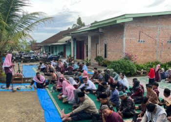 PC LDII Gedung Surian Bergabung Laksanakan Sholat Idul Fitri 1447 H di Halaman Masjid Shirotol mustakim