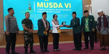 Bupati Ayu Asalasiyah Buka Musda VI LDII Way Kanan