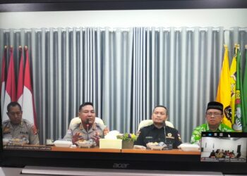 Deklarasi Sabuk Kamtibmas Senkom Mitra Polri Provinsi Lampung