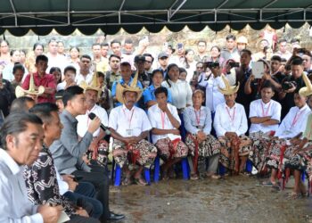 Dialog dengan Petani Budidaya Rumput Laut Rote Ndao, Wapres Tekankan Modernisasi dan Hilirisasi
