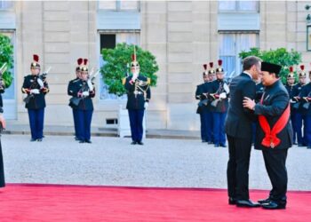 Presiden Prabowo Hadiri Jamuan Santap Malam Kenegaraan di Istana Élysée Paris