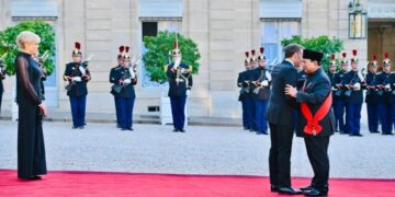 Presiden Prabowo Hadiri Jamuan Santap Malam Kenegaraan di Istana Élysée Paris