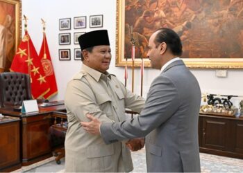 Presiden Prabowo Terima Kunjungan Wakil Perdana Menteri Qatar, Sheikh Saoud