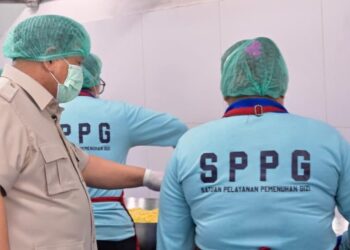 Presiden Prabowo Tinjau SPPG Palmerah, Pastikan Program Gizi Berjalan dari Hulu ke Hilir