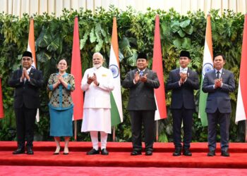 Dampingi Presiden, Wapres Hadiri Pidato PM India di Hadapan Anggota DPR dan MPR RI