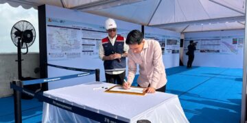 Dorong Penguatan Infrastruktur Penopang Ekonomi dan Ketahanan Pangan, Wapres Tinjau Progres Pembangunan Jembatan Musi V
