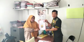 Senkom Mitra Polri Kabupaten Lampung Barat Ajukan Perpanjangan Surat Tanda Lapor Keberadaan ke Badan Kesbangpol